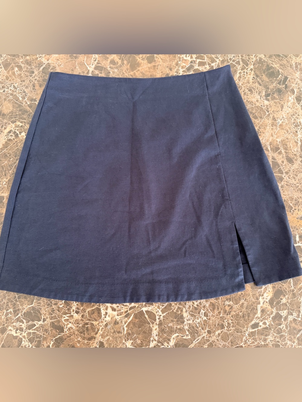 Boden Navy Blue Simple Skirt